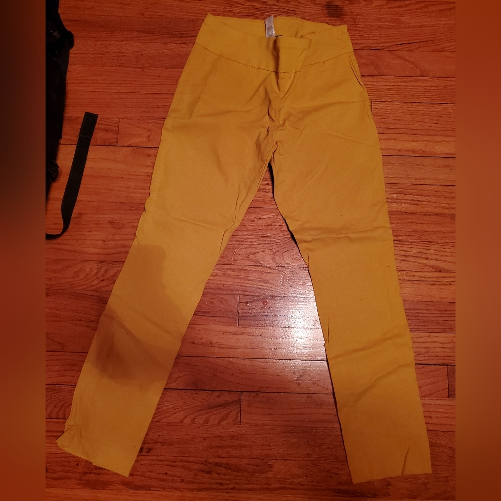 Yellow Dress Pants